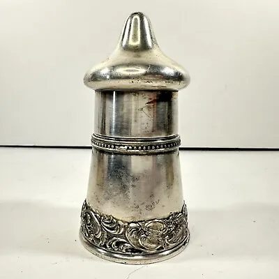 Antique Salt Shaker Meriden Britannia Quadruple Plate Silver 1800s • $26