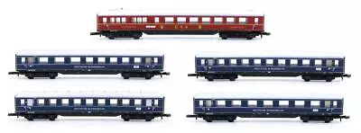 Marklin 'z' Gauge 87351 Db Lorelei Express Train Passenger Car Set • £159.50