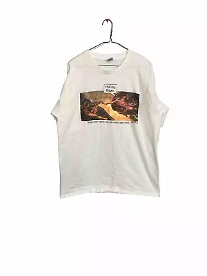 Vintage Michaelangelo Art Parody Pull My Finger Shirt XL USA Sistine High 90s • $50