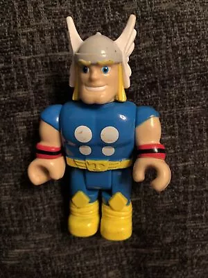 Marvel Superheroes Mega Bloks Figure Thor Blocks Toy Kids Figurine • £4.50