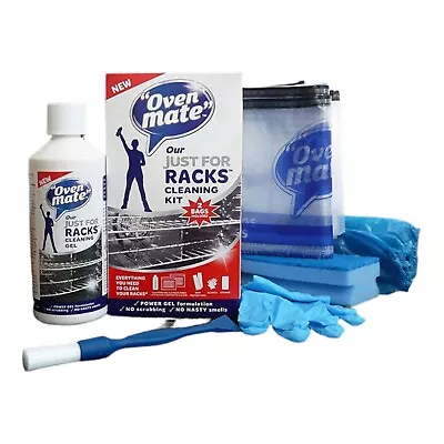 £9.40 • Buy Oven Mate Just For Racks Cleaning Gel Kit - With Gloves, Bags, Sponge And More