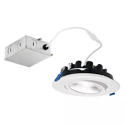 Kichler Direct To Ceiling Gimble 6  Downlight 2700K White - DLGM06R2790WHT • $77.99