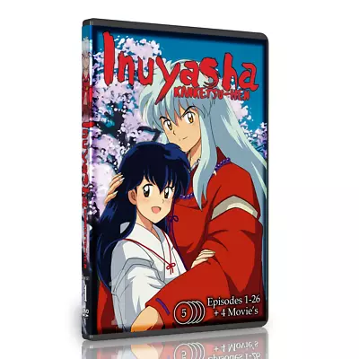 InuYasha Kanketsu-hen The Final Act (Vol 1-26) &4 Movies [English Dubbed] On DVD • $19.99