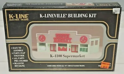 K-line O-scale K-lineville K-4100 Supermarket Building Kit Model - Sealed New • $19.99