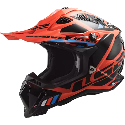 LS2 MX700 Subverter Stomp Fluo Orange Black Offroad Helmet - New! Fast Shipping! • $90.16