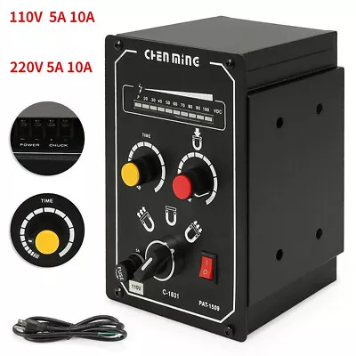 5A/10A Lathe Electro Magnetic Chucks Controller Planer Milling Grinding 110/220V • $198.90