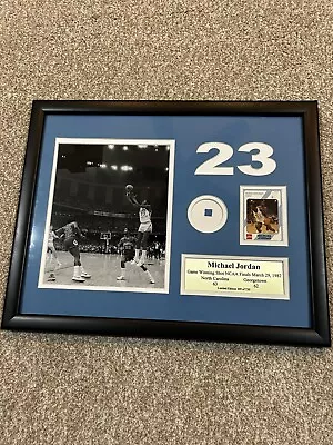 Michael Jordan NCAA Finals Limited Edition Framed Artwork 309/750 • $314.99