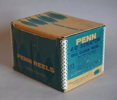 Vintage Penn 4/0  113 Big Game Reel Box With Accessories • $20