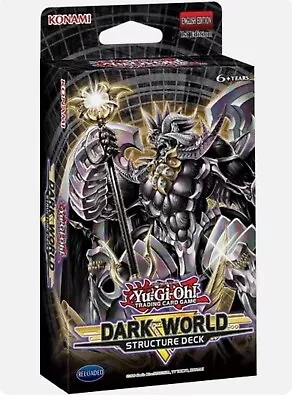 YuGiOh Dark World Structure Deck SR13 New Sealed 1st Edition TCG Cards • £9.21