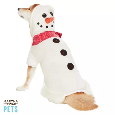 Martha Stewart Pets Dog Snowman Costume NEW With Tag Medium • $17.99