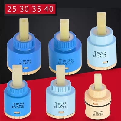 25-40mm Tap Cartridge Replacement Valve Hot Water Faucet Tap Ceramic Valves • £3.28
