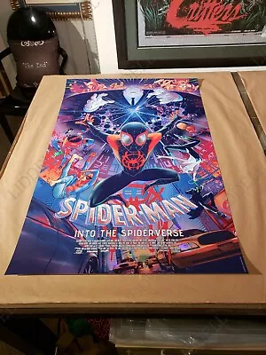 Mondo Print - Martin Ansin - Spider-Man:  Into The Spider-Verse - Foil Variant • $600