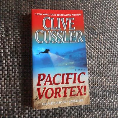 Pacific Vortex Clive Cussler Dirk Pitt Mass Market • $7.99