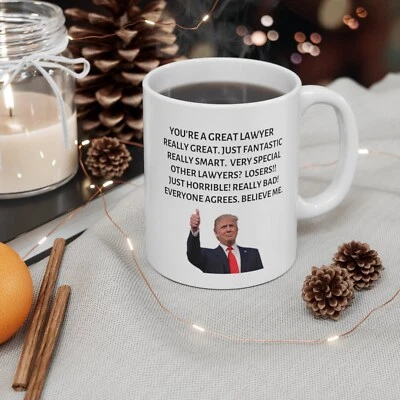 $26.99 • Buy Donald Trump Lawyer Mug