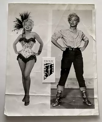 MARILYN MONROE 1956 Original Composite Photo MM Return To Hollywood Tribune RARE • $218.75