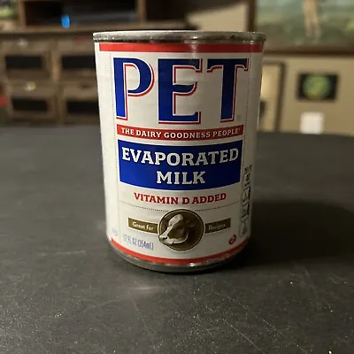 $9.99 • Buy Vintage Pet Milk Dairy Farm Pc Opened Evaporated Milk Tin