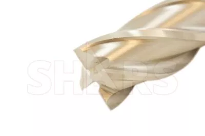 SHARS 3/4  X 3/4  HSS 4 Flutes Single End Long Length Flute End Mill NEW !} • $14