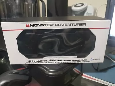 £49.99 • Buy Monster Portable Rechargeable Waterproof Outdoor Picnic Beach Bluetooth Speaker