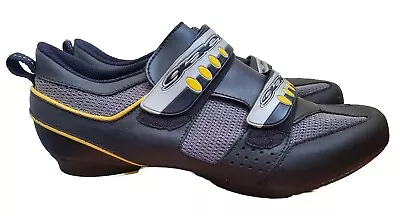 Gaerne Shoes Men EU 44/US 10 Cycling Bike Biking Black Yellow Athletic Touring • $37.63