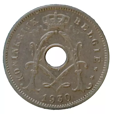 Belgium 1930 5 Centimes KM87 Very Fine  10-23 • $22
