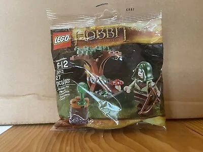 LEGO The Hobbit Journey Mirkwood Elf Guard Minifigure Polybag New Sealed 30212 • $89.99