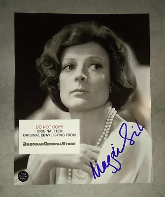 Maggie Smith Hand Signed Autograph 8x10 Photo COA • £137.52