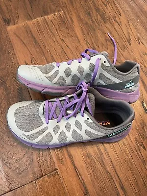 MERRELL Barefoot FLEXconnect  Grey Purple Size 6 Gym  Zero Drop Shoe Women’s • $33