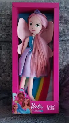 BARBIE PLUSH FAIRY DOLL      (New And Boxed) • £8