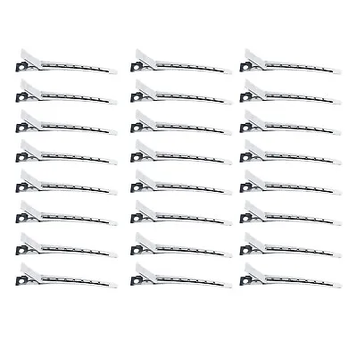 Metal Hair Clips Duckbill Clips Alligator Clips Styling Clips Pins 12-24Pcs • $12.95