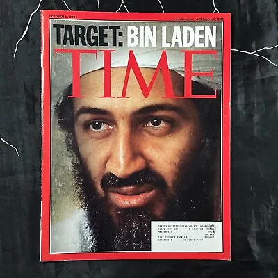 Time Magazine October 1 2001 - Target: Osama Bin Laden • $14.99