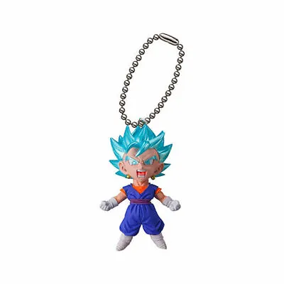 Dragon Ball Super UDM Mascot Keychain Strap Charm SD Figure~ SSGSS Vegito @29211 • $11.95