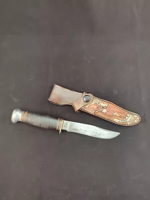 Vintage / Antique Marbles Hunting Knife Gladstone Mich. • $41