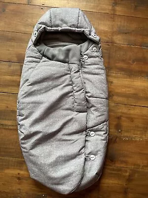 Genuine Maxi Cosi Footmuff Nomad Grey Dana Loola 3 Stella Mura Plus Nova  • £15.99