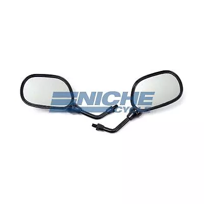 Yamaha Mini GP Sport Scooter 8mm Set Pair LeftRight Black Mirror • $12.40