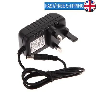 AC 100-240V Converter Adapter DC 5.5 X 2.5MM 4.5V 1A 1000mA Charger UK Plug • £5.19