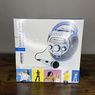 Vintage Memorex Portable Karaoke W/ Cassette Tape -MKS1019 • $27.99