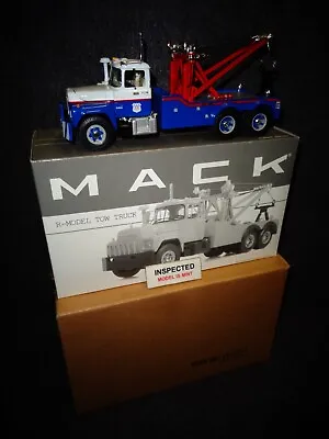 Usps Post Office 1960 Mack R-model Tow Truck Wrecker Us Mail First Gear 19-2877 • $249.95