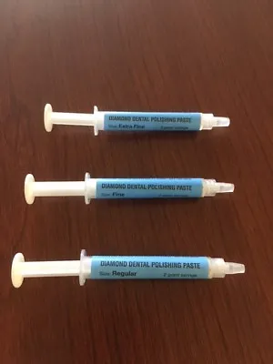 One 2 Gram Syringe Diamond Dental Compound Polishing Paste Composite Restoration • $9.99