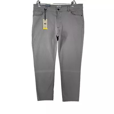 Camel Active HOUSTON Grey Mens Regular Straight Fit Jeans Trousers W40 L30 • £21.99
