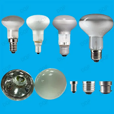 4x Dimmable Reflector Spot Light Bulbs R39 R50 R63 R80 SES ES BC Lamps UK • £11.99