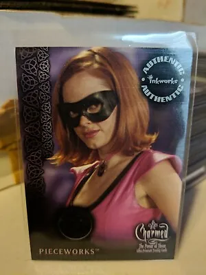 Charmed Power Of Three Rose McGowan PW-4 Costume Card Black Variant *Super Hero* • £57.86