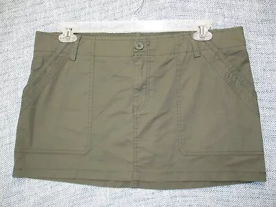 Women's Mid-Rise Cargo Mini Skirt - Wild Fable Olive Green XL • $7.99