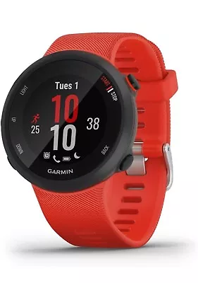 Garmin Forerunner 45 GPS Running Watch (42mm)(Lava Red) W/SCREEN PROTECTORS • $119