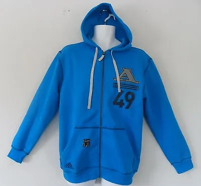 Adidas VARSITY VINTAGE Superstar Fleece Sweat Jacket Letter Hoody Shirt Flock Lg • $109.99