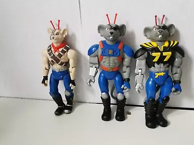 £11.90 • Buy Biker Mice From Mars Figures ×3 Bundle 