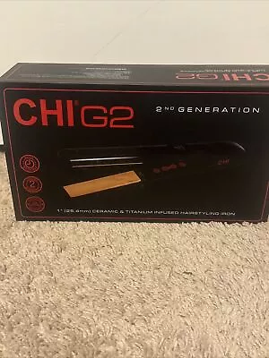 CHI PRO G2 Digital Titanium Infused Ceramic 1  Straightening Hairstyling Iron • $79.99