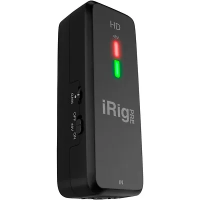 IK Multimedia IRig Pre HD Microphone Interface • $119.99