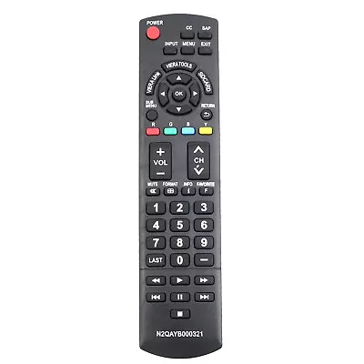 New N2QAYB000321 Replaced Remote Control For Panasonic Plasma LCD HDTV TCL26X1 • $16.99