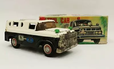 Marusan Tin Toy Metropolitan Police Department Patrol Car From Japan Novelty • $252