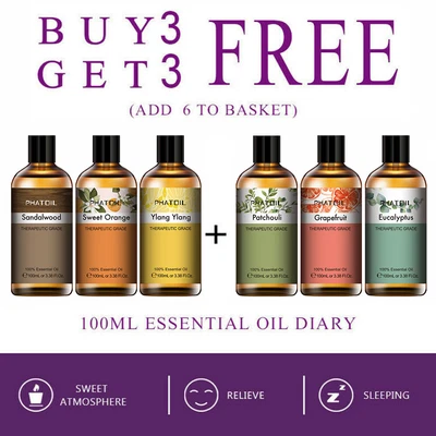$38.99 • Buy 100ml Essential Oil 100% Pure & Natural Aromatherapy Diffuser Massage Oils AU